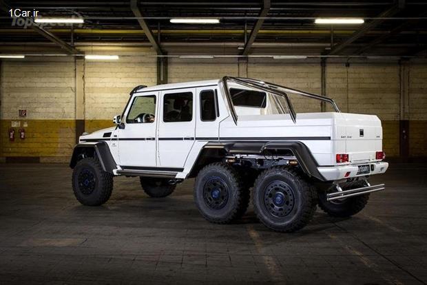 بررسی مرسدس بنز G63 AMG 6x6 مدل 2014